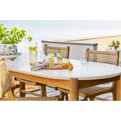 Terracina Dining Table – Natural / White