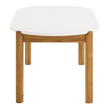 Terracina Dining Table – Natural / White