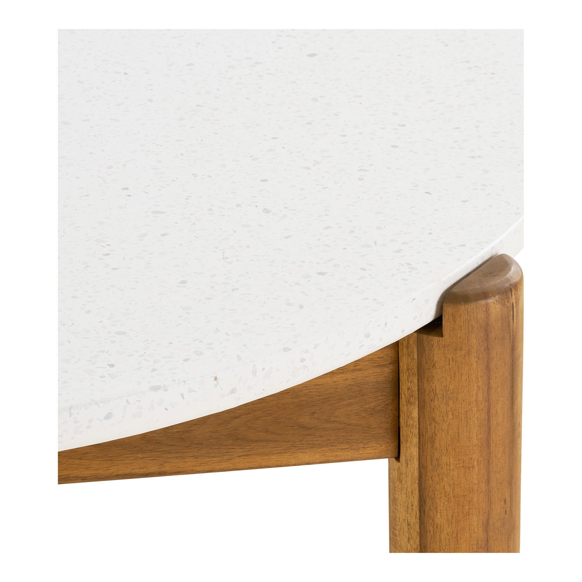 Terracina Dining Table – Natural / White