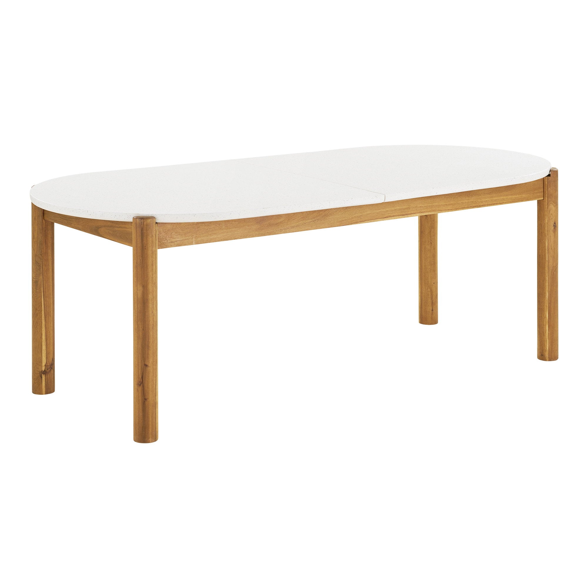 Terracina Dining Table – Natural / White