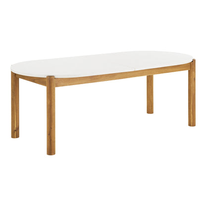 Terracina Dining Table – Natural / White