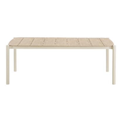 Abela Dining Table – Sand / Natural