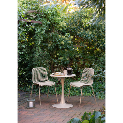 Meira Bistro Table – Taupe