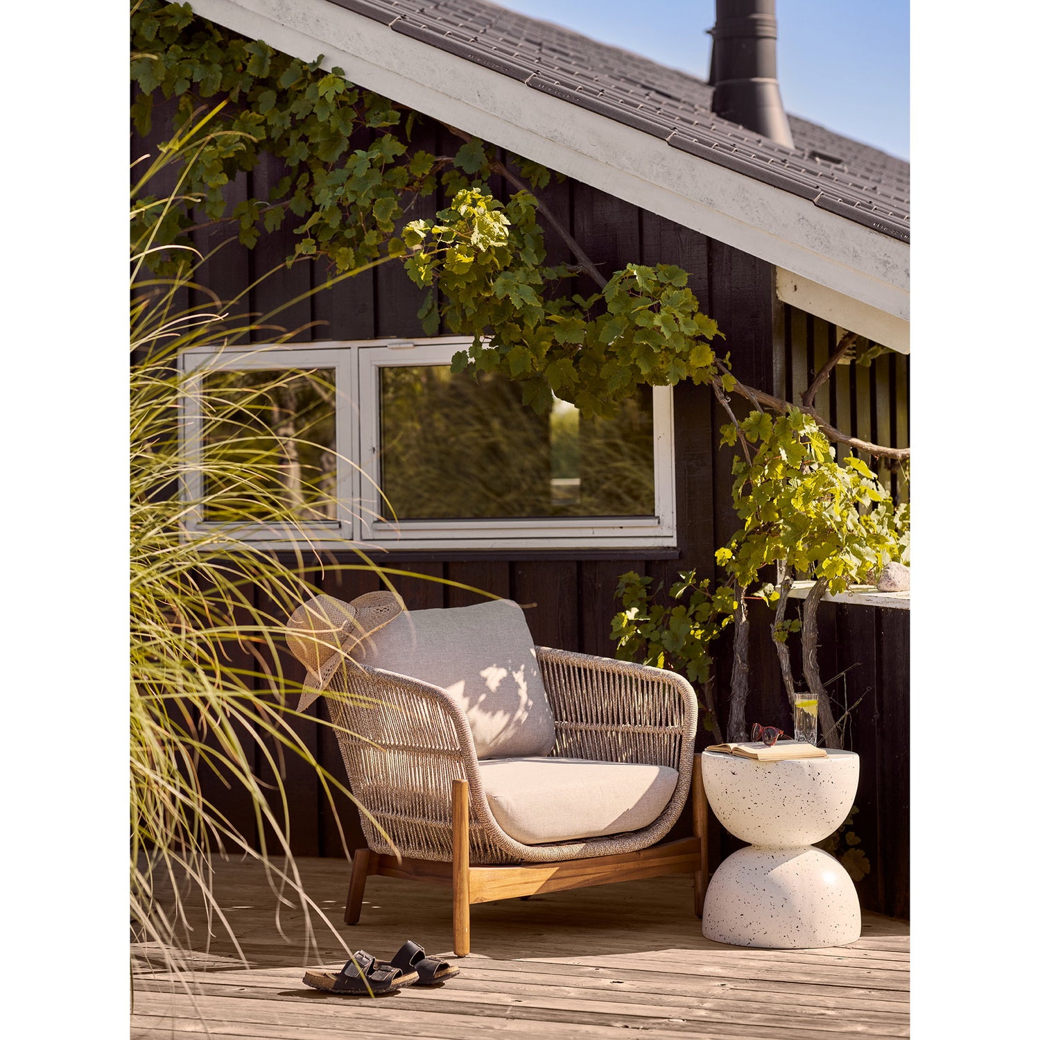Bonita Side Table – Off White
