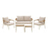 Abela Lounge set – Sand / Natural