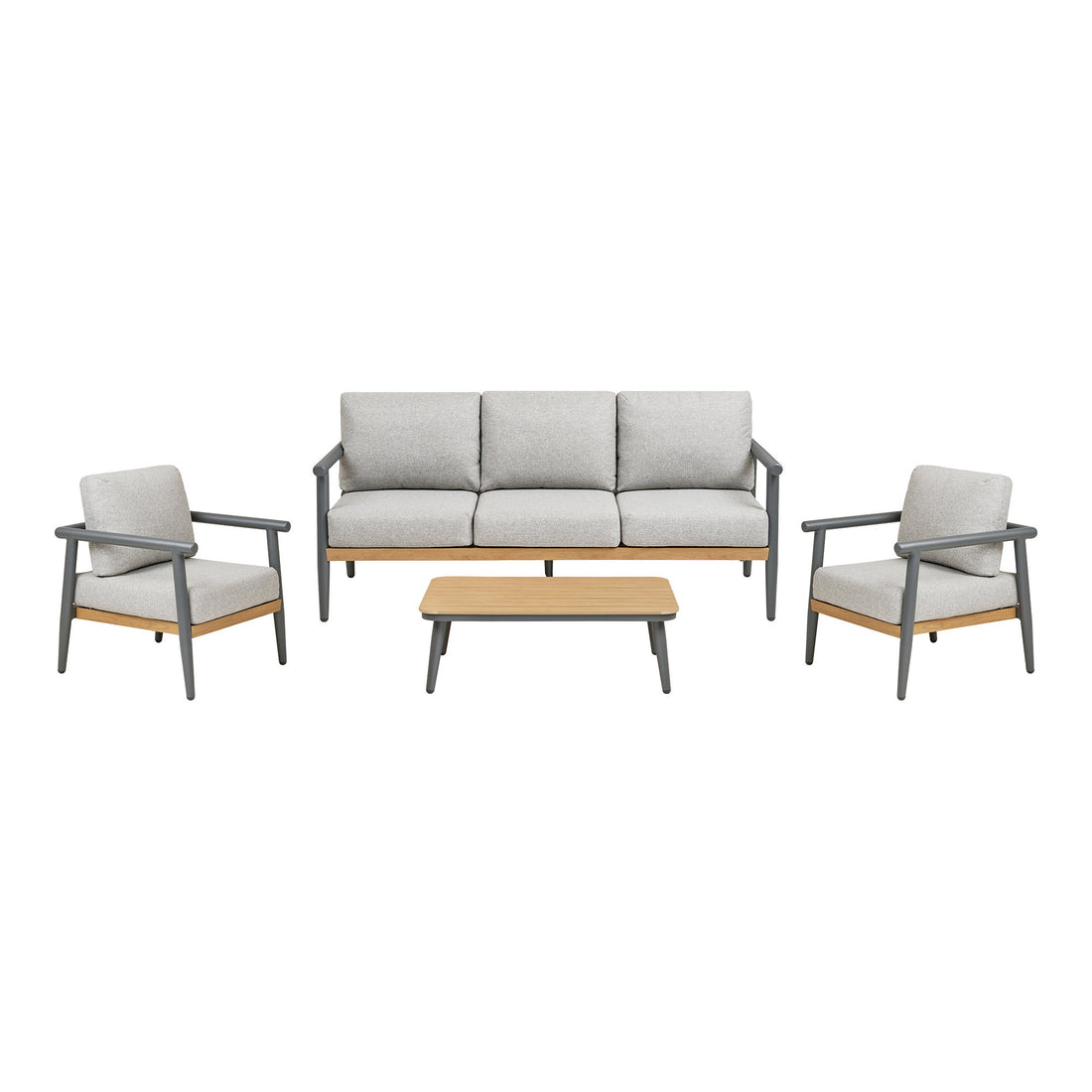 Comillas Lounge set – Grey beige