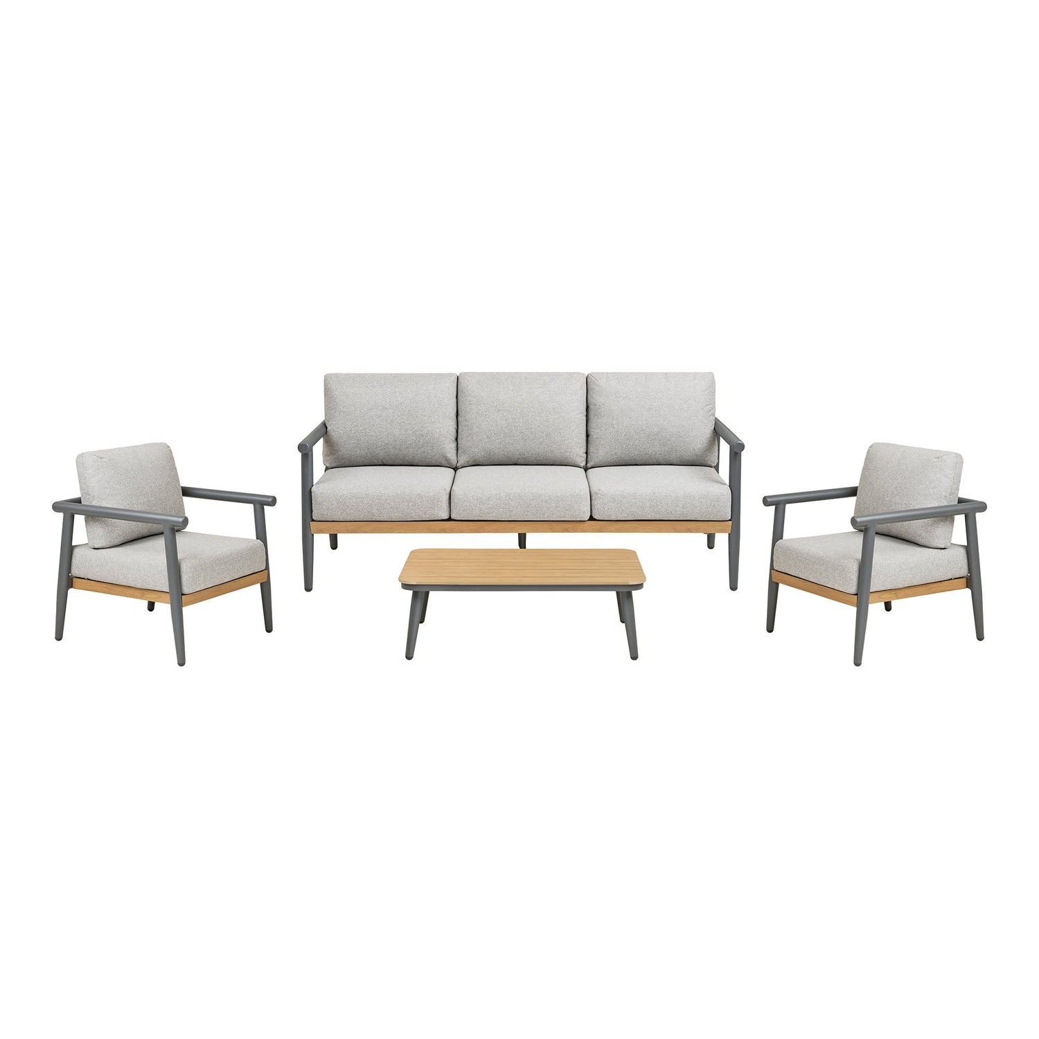 Comillas Lounge set – Grey beige