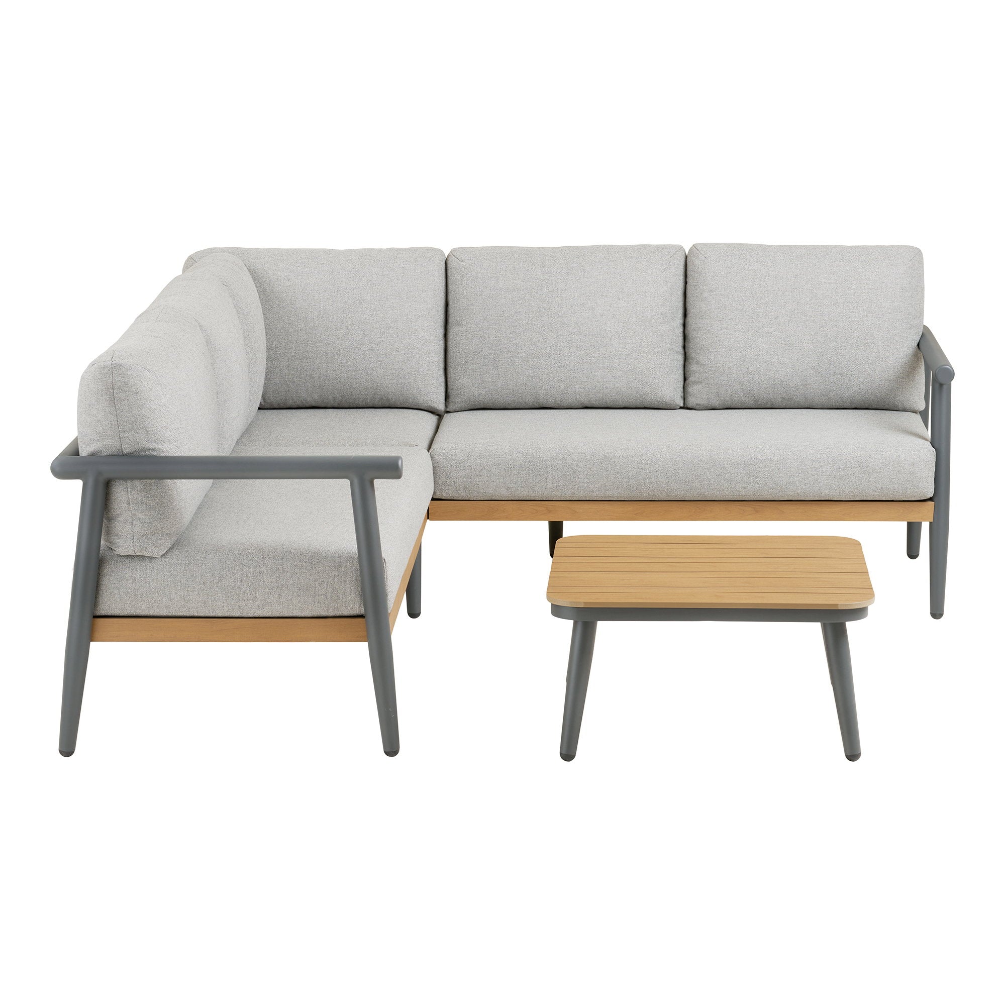 Comillas Corner Lounge set – Grey beige