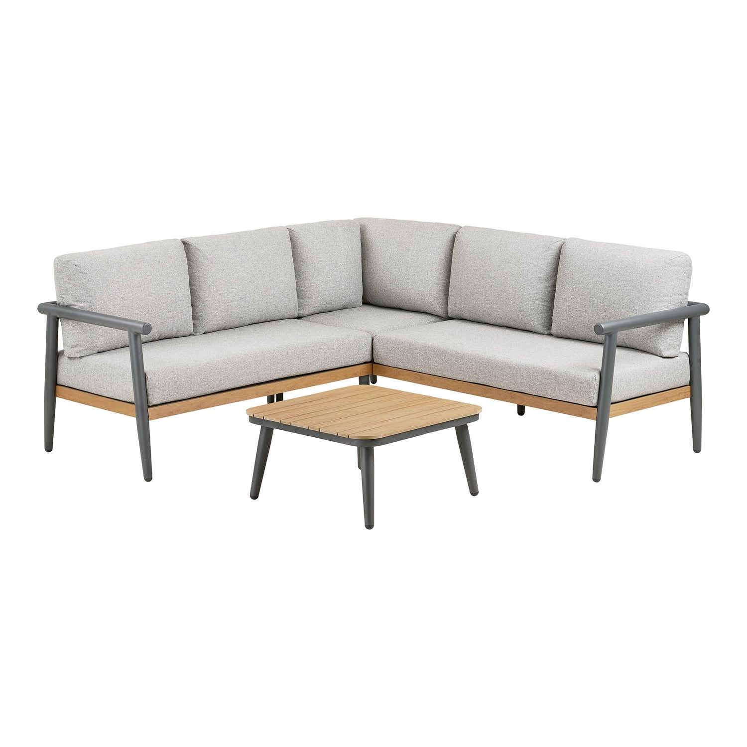 Comillas Corner Lounge set – Grey beige