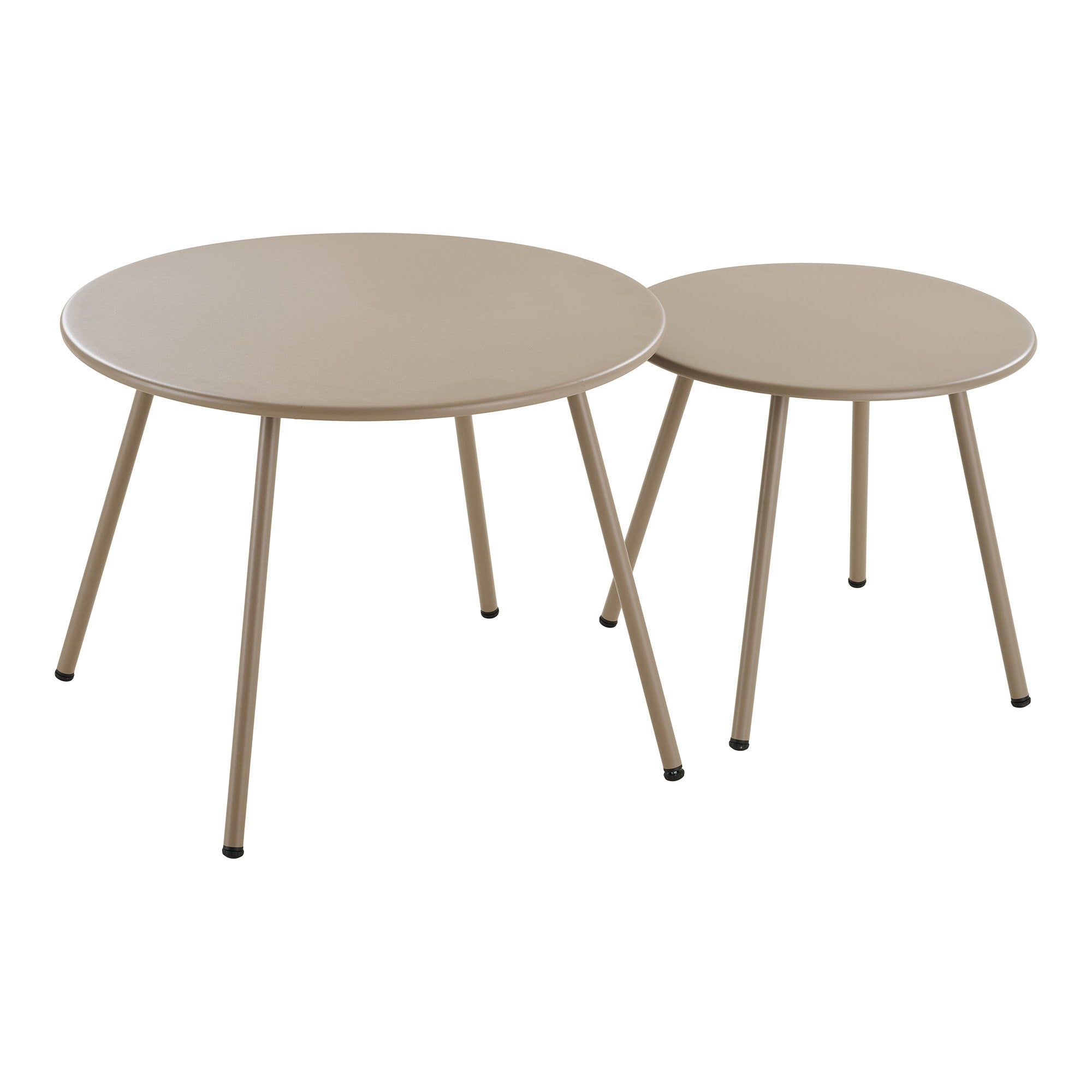 Nilo Lounge set, steel, sand, incl. cushions – Sand