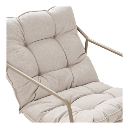 Nilo Lounge set, steel, sand, incl. cushions – Sand