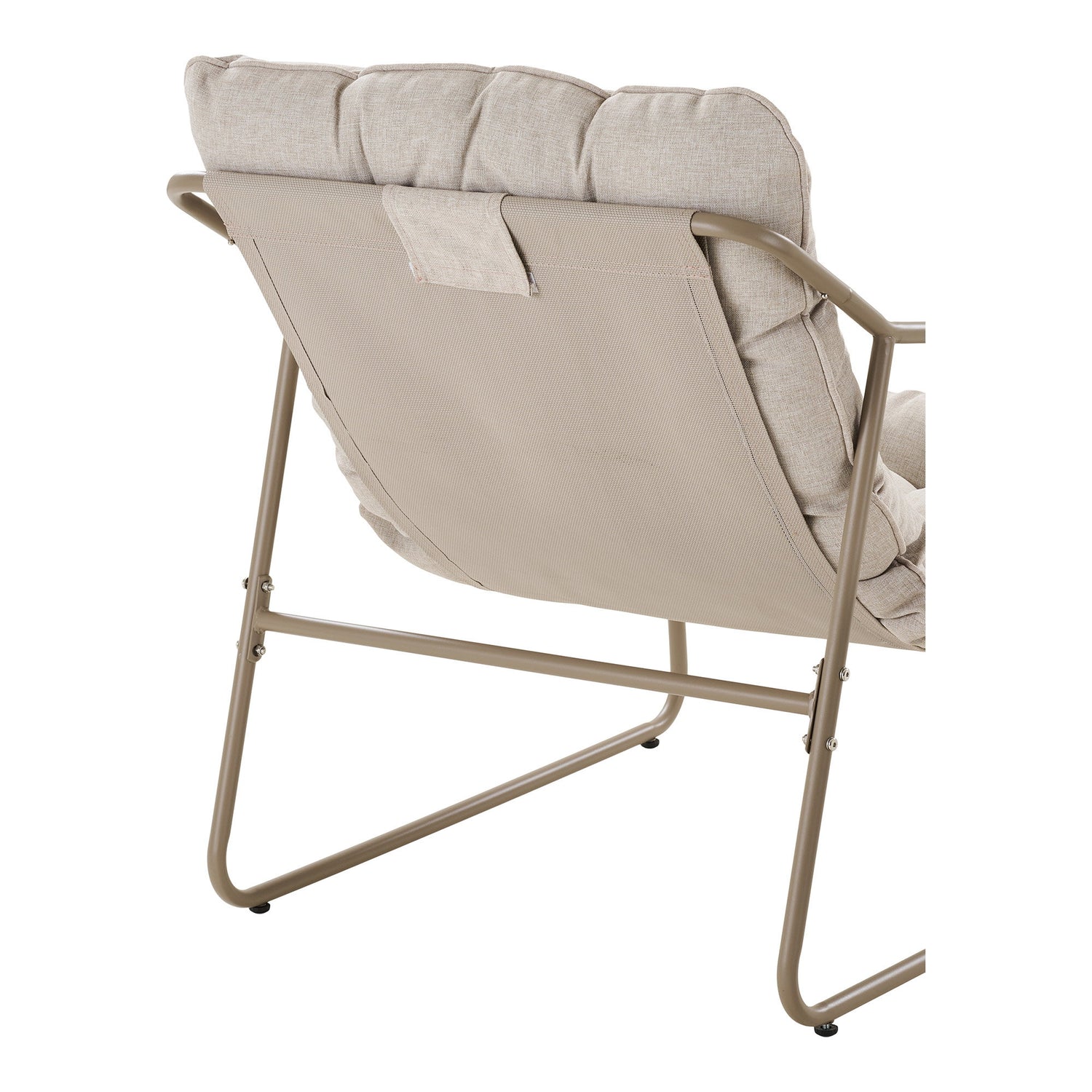 Nilo Lounge set, steel, sand, incl. cushions – Sand