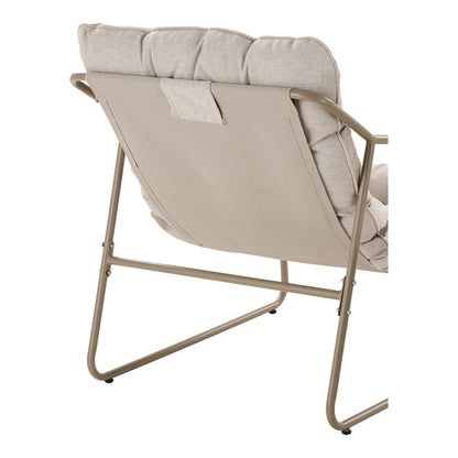 Nilo Lounge set, steel, sand, incl. cushions – Sand