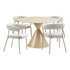 Annecy and Trivio Dining Set – Sand