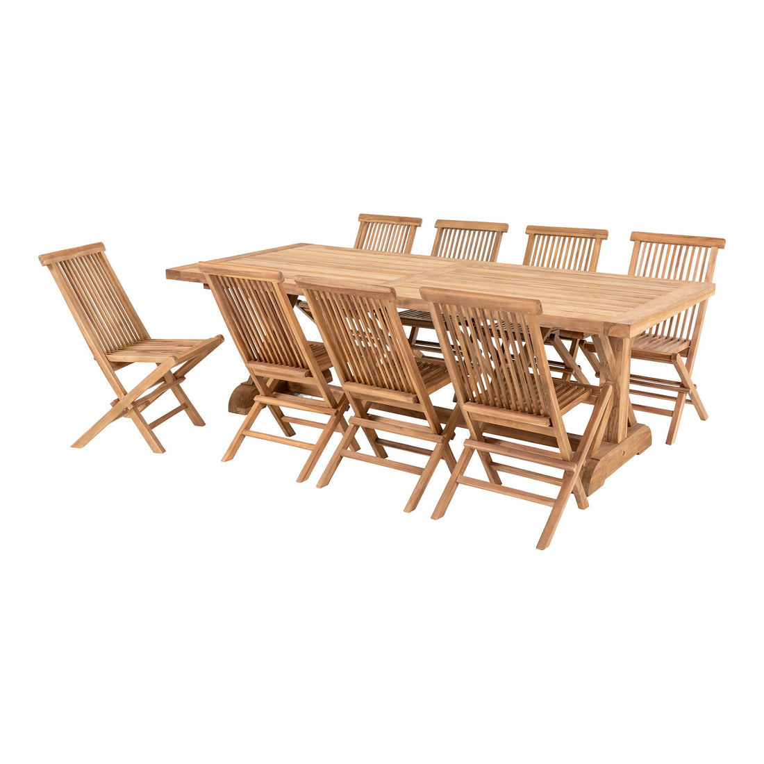 Volos and Toledo Garden Set – Natural