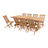 Volos and Toledo Garden Set – Natural