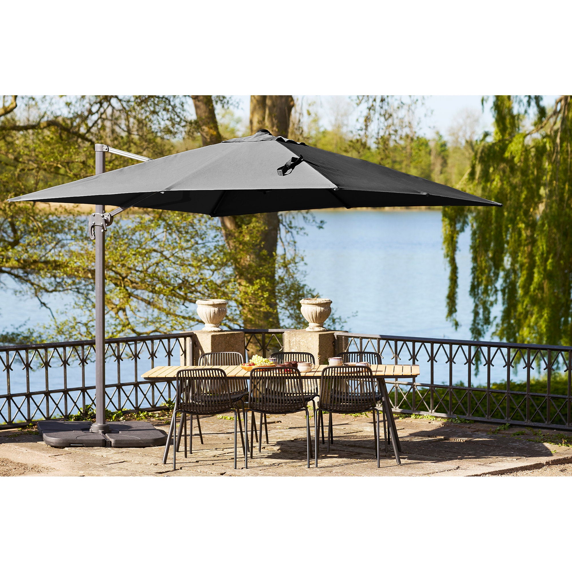 Baza Hanging Parasol – Black