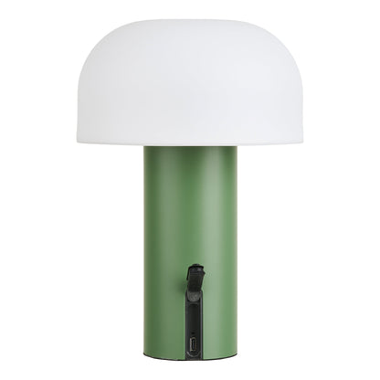 Soham LED Lamp – White / Green