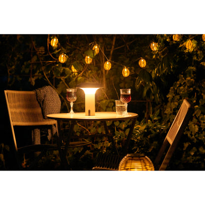 Ramsey LED Lamp – Beige