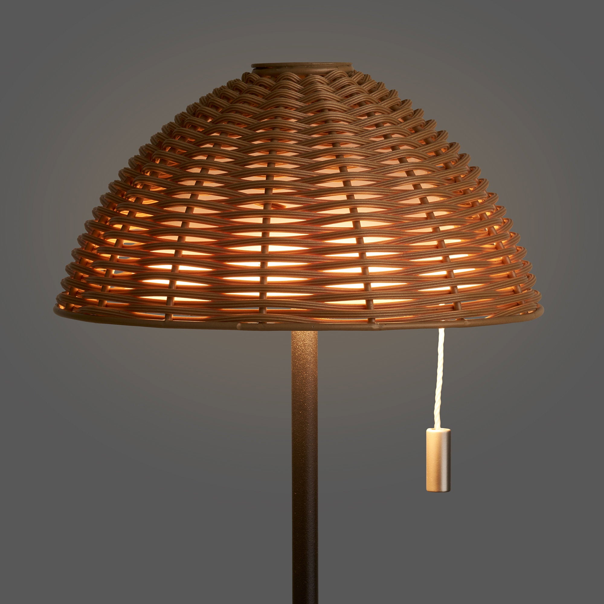 Wigan LED Table Lamp – Natural / Black
