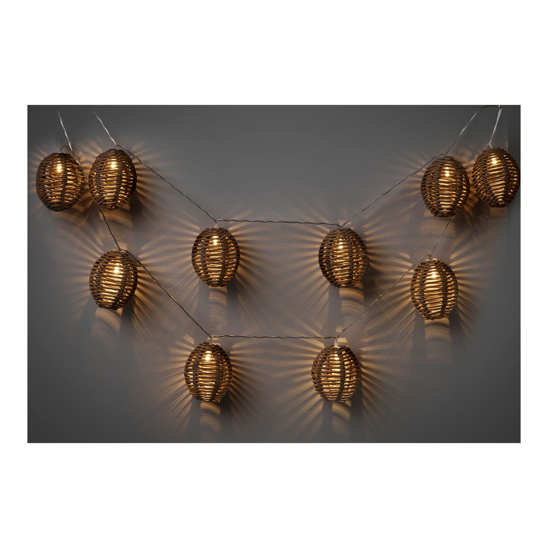 Carlisle LED String Light – Natural / Black
