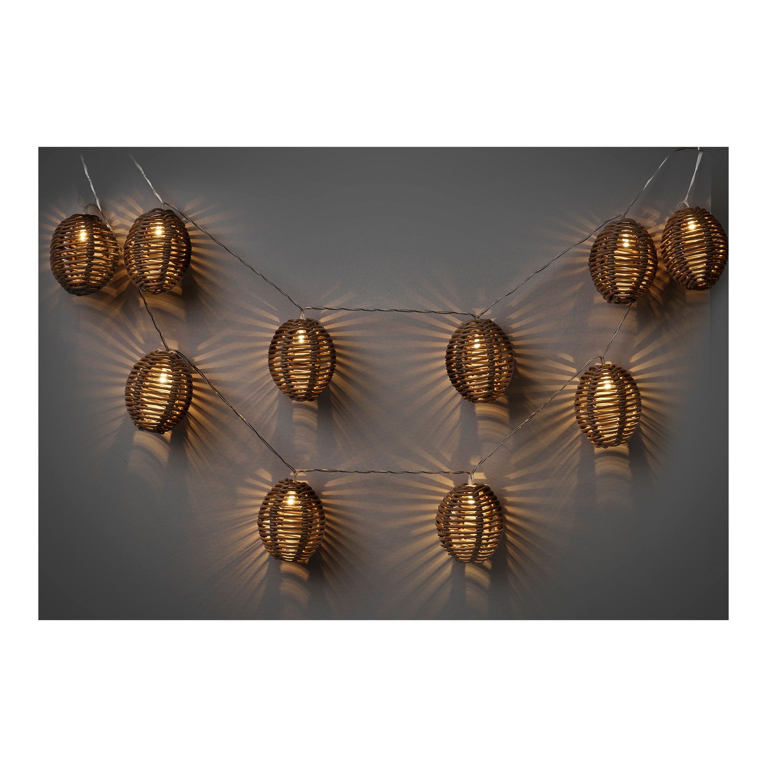 Carlisle LED String Light – Natural / Black