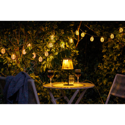Carlisle LED String Light – Natural / Black
